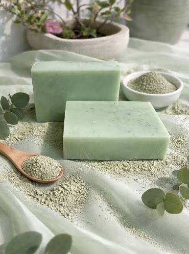 Jabón de Barro Verde y Árbol de Té (Tea Tree)